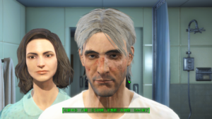 Fallout4のキャラクリの画像